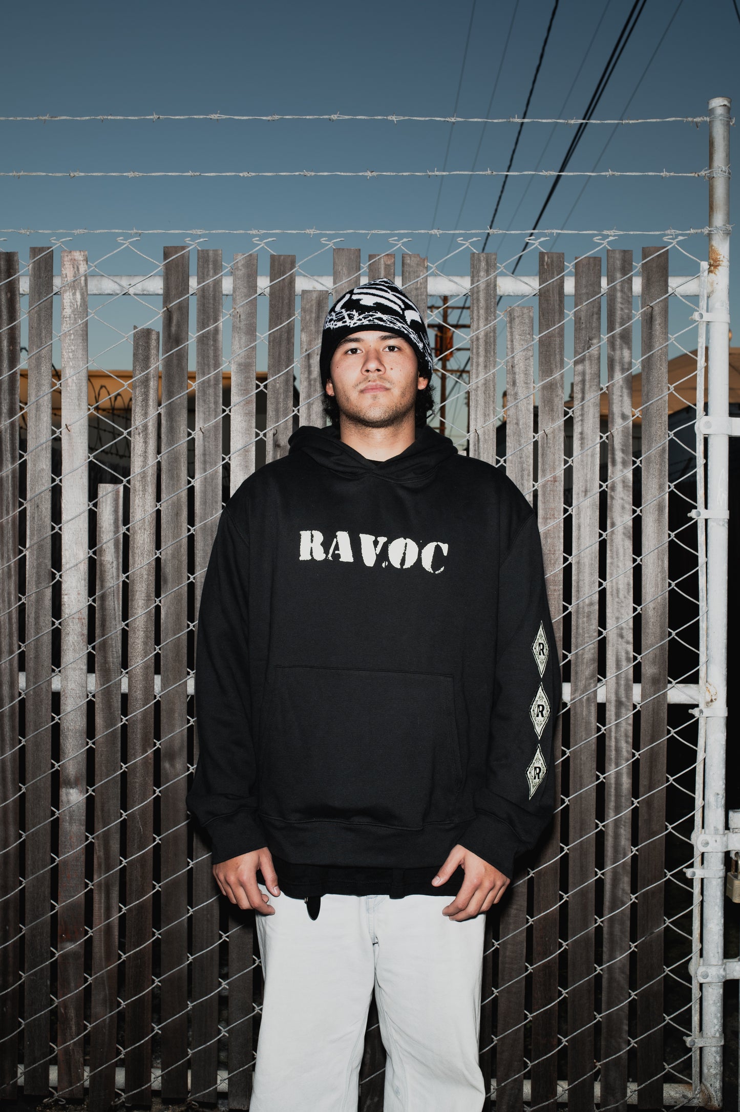 GRUNGE DIAMOND HOODIE