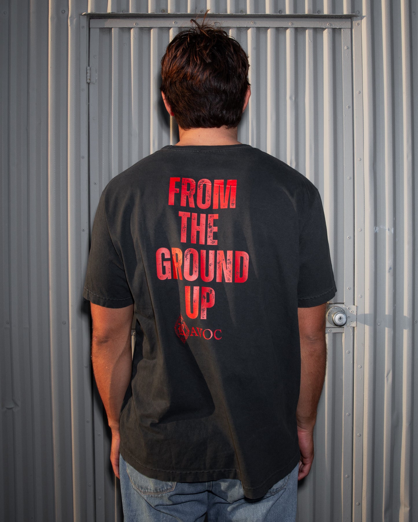 'FROM THE GROUND UP' RED