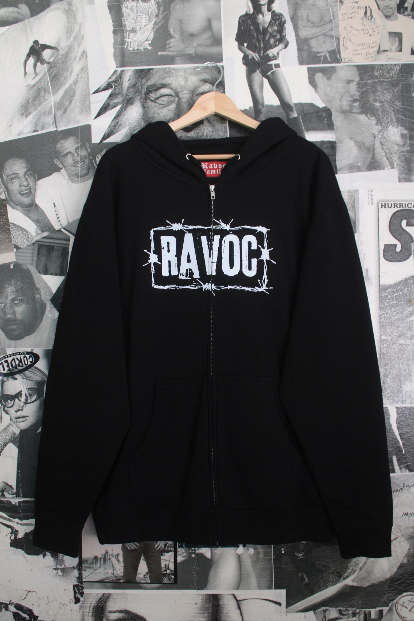 BARBED WIRE ZIP-UP