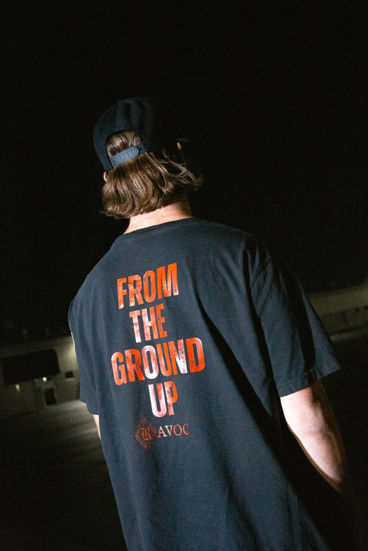 'FROM THE GROUND UP' RED