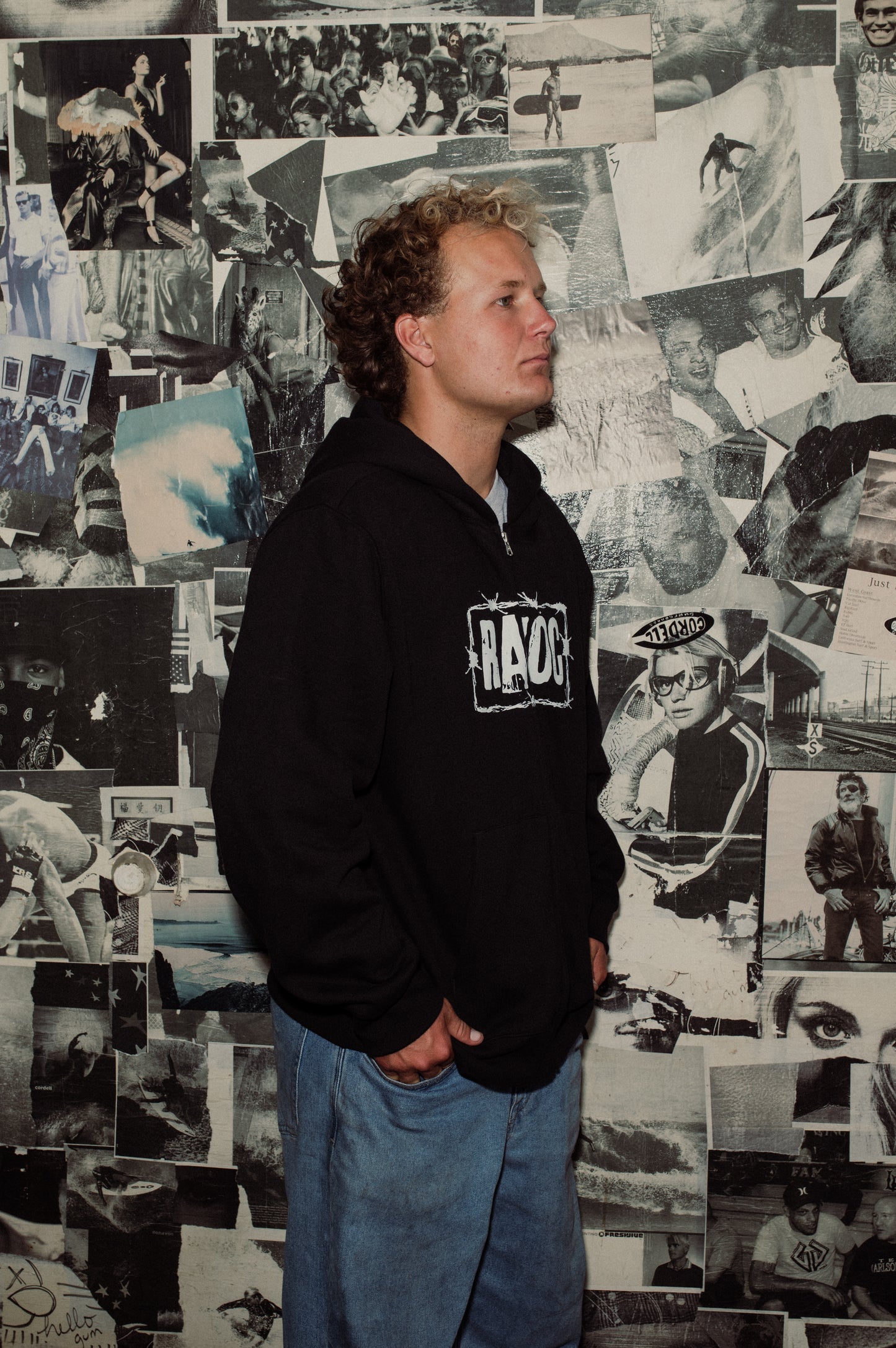 BARBED WIRE ZIP-UP